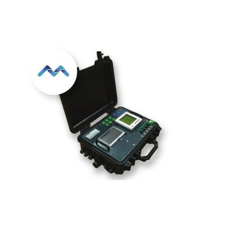 Portal energy meter-power analyzer equipment:measurement and calculation of electrical variables such as voltage, current, power, energy, harmonics etc