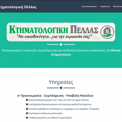 ktimatologiki-pellas - Custom Website Design - Construction