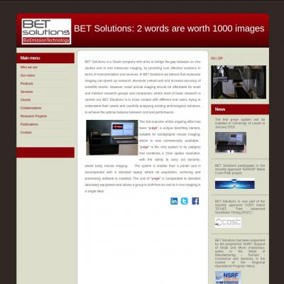 BetSolutions - Web page suitable and accessible to people with disabilities - WCAG comformance