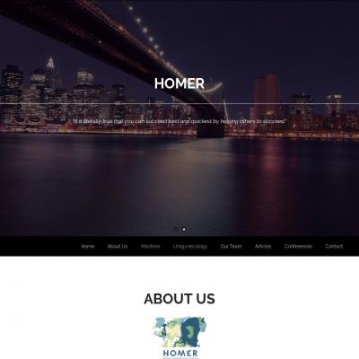 Homerscc.com.gr - Κατασκευή / Σχεδίαση Ιστοσελίδων - Drupal